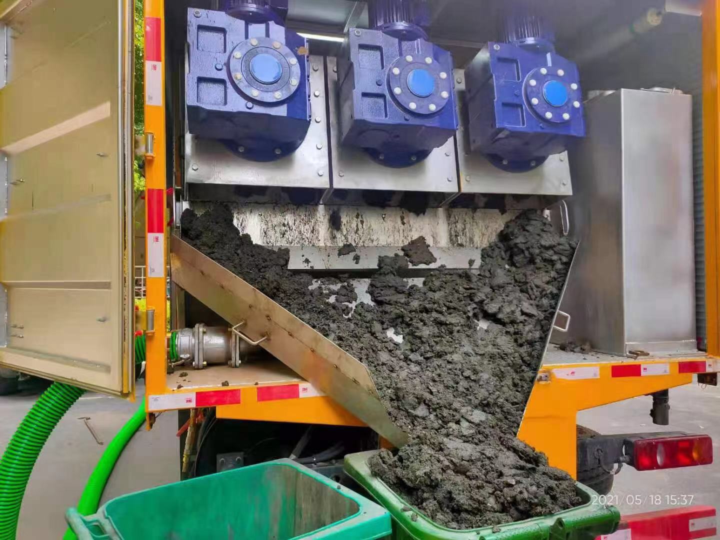 安庆化粪池清掏城市维护站-泥浆净化干湿分离处理